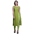 thumbnail image 1 of Bimba Robe Kurti Longue Imprimée Tunique Droite Robes pour Femmes Haut Indien, 1 of 6