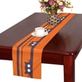 thumbnail image 3 of MKHERT Happy Halloween Table Runner for Office Kitchen Dining Room Wedding Party 16x72 inch, 3 of 4