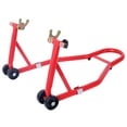 thumbnail image 2 of Ambifirner Heavy-Duty Motorcycle Lift Stand 1000LB Capacity - Adjustable Swingarm Stand for Sport Bike Repair, Portable Garage Tool, 2 of 8