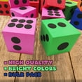 thumbnail image 4 of ArtCreativity Colored Foam Dice Set - Pack of 24, 1.5 Inches, Fun Dice for Kids, Multi-Color, 4 of 8