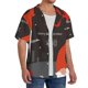 thumbnail image 2 of Balery Christmas Gnomes In Red Hats Camisa Casual de Manga Corta con Botones para Hombre, Texturizada, Estilo Cubano, para Playa, Verano-3X-Large, 2 of 5