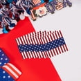 thumbnail image 5 of Yhmxh American Flag Party Supplies Set, Serves 24 – Disposable Patriotic Paper Plates, Tablecloth, Napkins, USA Flag Banner, Spoons and Forks, 4th of July-Themed Tableware for Independence Day BBQ, 5 of 6