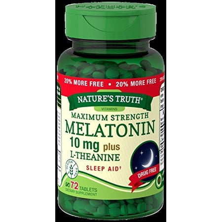 840093100825 Upc Nature S Truth Maximum Strength Melatonin 10 Mg
