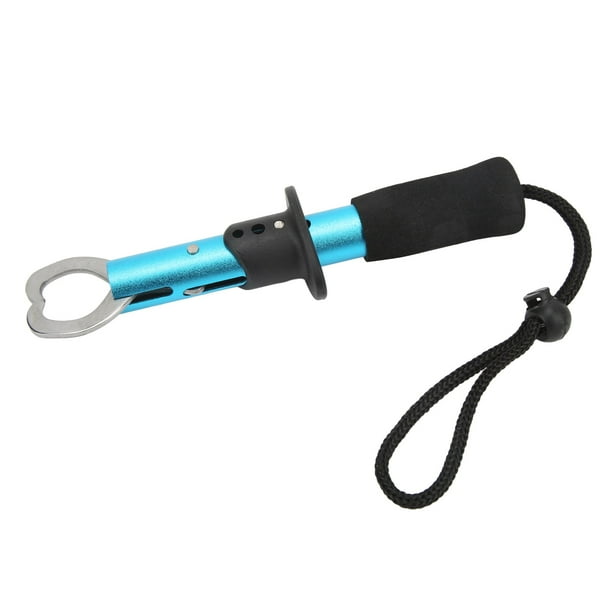 Fish Holder, Compact Portable Fish Grabber Easy Operation For Daily Fishing  Blue 