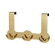 thumbnail image 5 of Gancho para puerta de ducha de baño, perchas de almacenamiento, gancho de metal sin perforaciones para abrigos Feliz Sencillez, 5 of 5