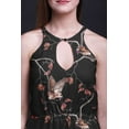 thumbnail image 3 of Bimba Bird Ladies Sleeveless Long Print Maxi Dress with Side Slits Summer Wear-Large, 3 of 6