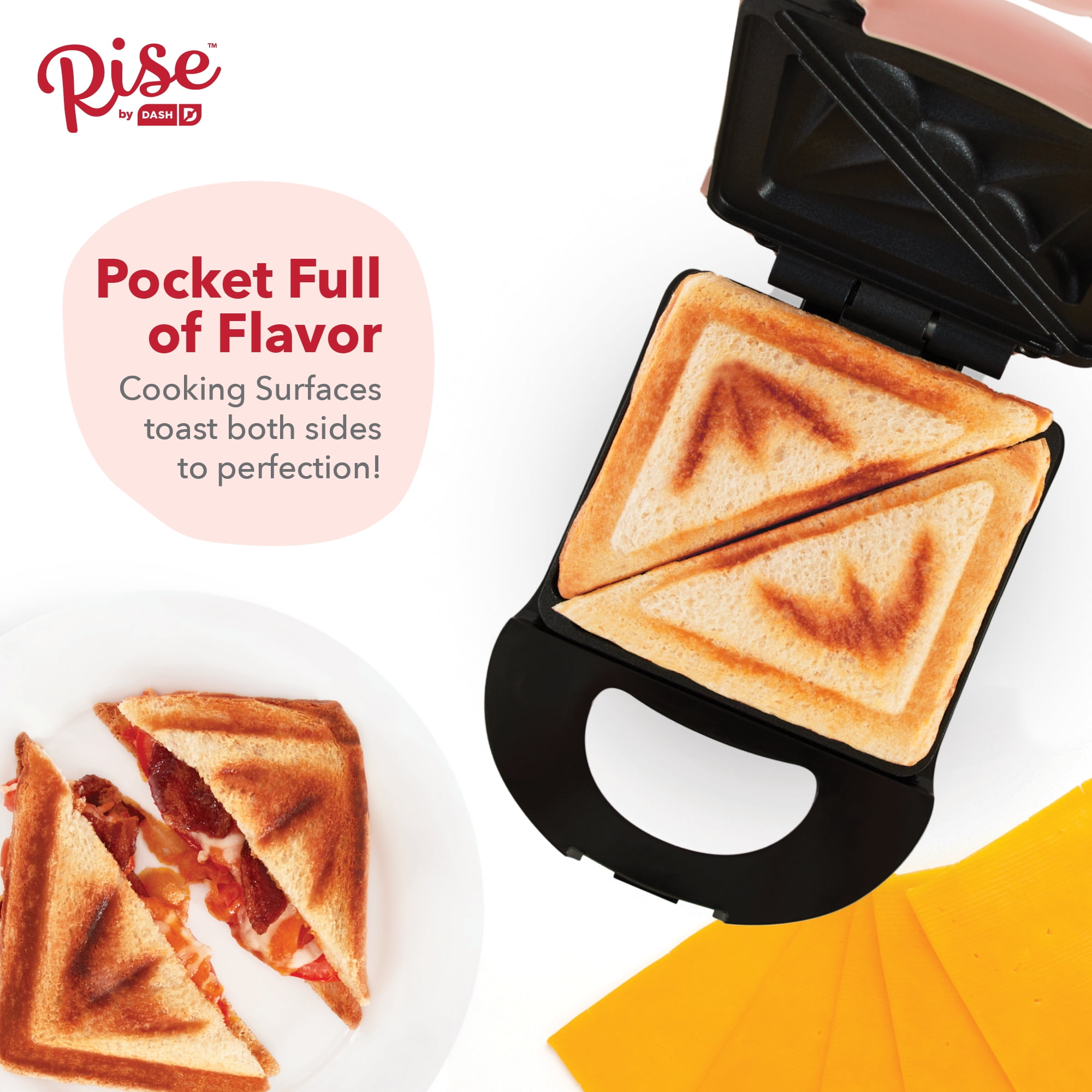Dash Express Pocket Sandwich Maker - Red - Shop Griddles & Presses