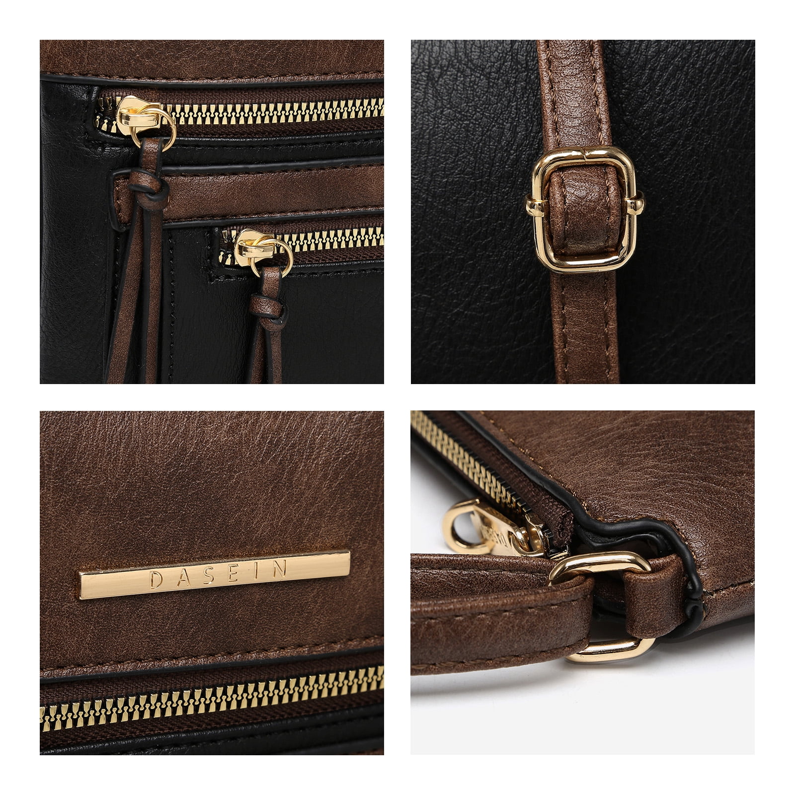 Lightweight Crossbody Bags for Women Shoulder Bag Purse Vegan Leather Soft Travel Handbag with Multi Pockets
