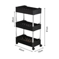 thumbnail image 1 of Carrito de almacenamiento multifuncional con ruedas,para cocina,bano,makeup, 1 of 9