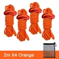 thumbnail image 1 of DPTALR Outdoor Camping Tent Rope 4mm Thick Reflective Rope Draw Rope 2 Meters Wind Rope, 1 of 6
