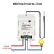 thumbnail image 1 of Thermostat Graffiti WIFI Smart Temperature On/Off Switch Timing RF433 Remote Control Remote Voice C, 1 of 5