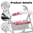 thumbnail image 5 of HELLHERO Red Tulips Rollator Seat Cover Walker Seat Back Covers Machine Washable Easy to Clean For Seniors Men & Women, 5 of 7