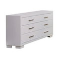thumbnail image 5 of Pemberly Row 6-Piece Wood Queen Bedroom Set with Wall Panels in White, 5 of 7
