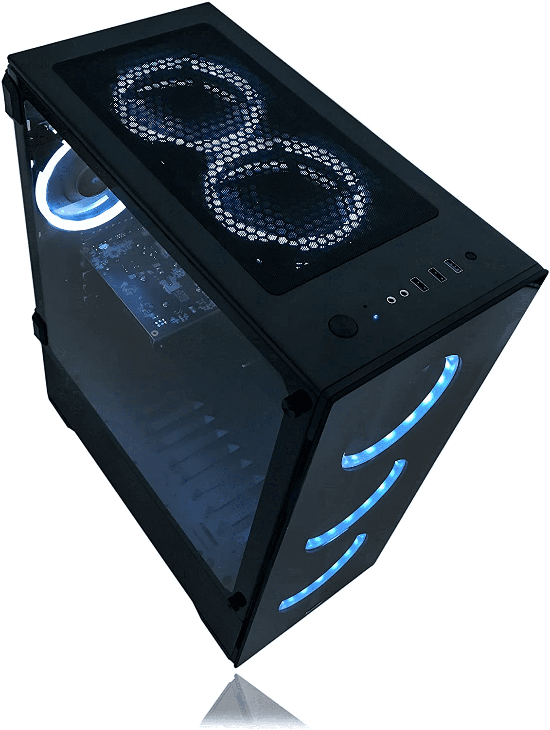 Alarco Gaming PC, Intel 3.70GHZ CPU, 16GB RAM, 512GB SSD, RX 580 8GB GPU, Windows 11