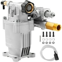 VEVOR Horizontal Pressure Washer Pump 3/4" Shaft Max 3400 PSI 2.5 GPM Universal Pump and Original Engineering for Most Brand gas engine power washer