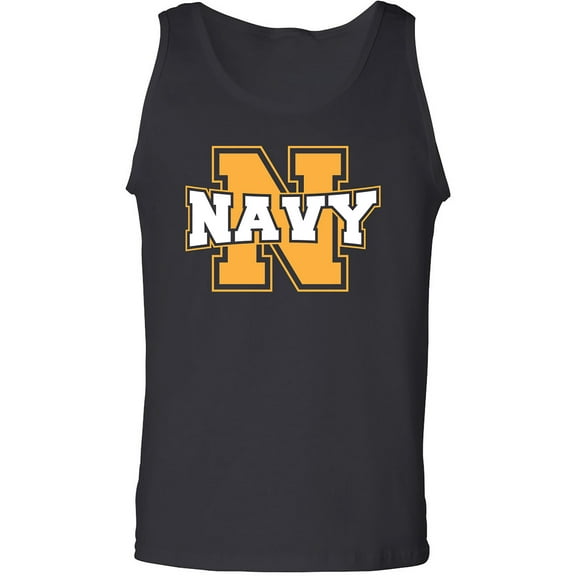 Navy 'N' Adult Tank Top