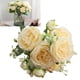 thumbnail image 5 of Rose Persa Artificial, Ramo de Flores Realistas para Sala de Estar, 5 of 8