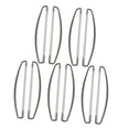thumbnail image 3 of Terraxo 10 Pcs Poteaux de Bannière à Main Poignée Ergonomique Support de Drapeau à Main Bâtons à Main Tige de Bannière Rétractable Portable Sécurisée Antidérapante Adaptée pour Gris 24cm, 3 of 8