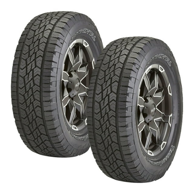 2) Llantas 255/65R17 Continental TerrainContact A/T 110S SL Continental .