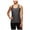 Black - blkheather, variant on Reebok Womens Space Dye Print Racerback Tank Top