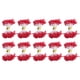 thumbnail image 2 of Estambres artificiales, 900 piezas de estambres de flores rojos para hacer ramos, estambres rojos para decoración, una experiencia incomparable, 2 of 14