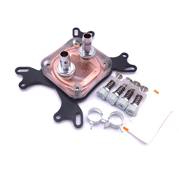 Reemplazo universal del bloque del enfriador de agua de la CPU de la computadora del bloque de refrigeración por agua para la CPU Intel con conector Kearding EL4954-02