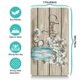 thumbnail image 5 of Dog Food Mat for Pet Dog Food Mat, Dog Mat for Food and Water, Pet Dog Cat Bowl Mat, No-Slip Absorbent Water Water Bowl Mat with Beige Wood Cotton Vase,17inx30in, 5 of 7