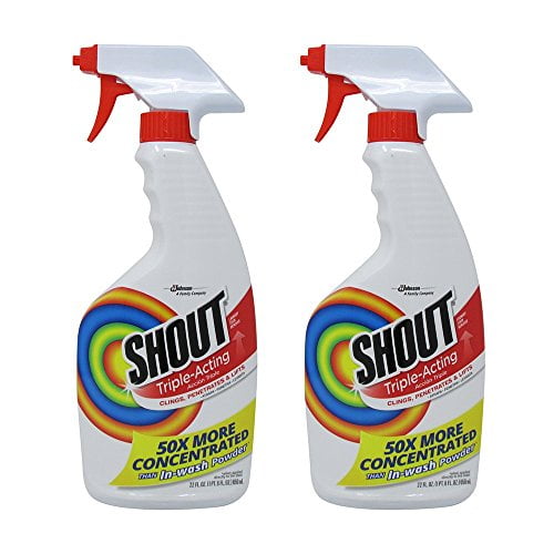 Shout TripleActing Stain Remover Spray, 22 oz