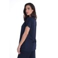 thumbnail image 2 of Just Love Women's Scrub Tops (Navy, Large), 2 of 3