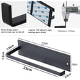 thumbnail image 4 of Portarrollos de papel de cocina, Portarrollos de papel de acero inoxidable 304, sin taladrar en la pared Portarrollos de papel de acero inoxidable Adhesivo 3M Autoadhesivo para baños de cocina, 4 of 5