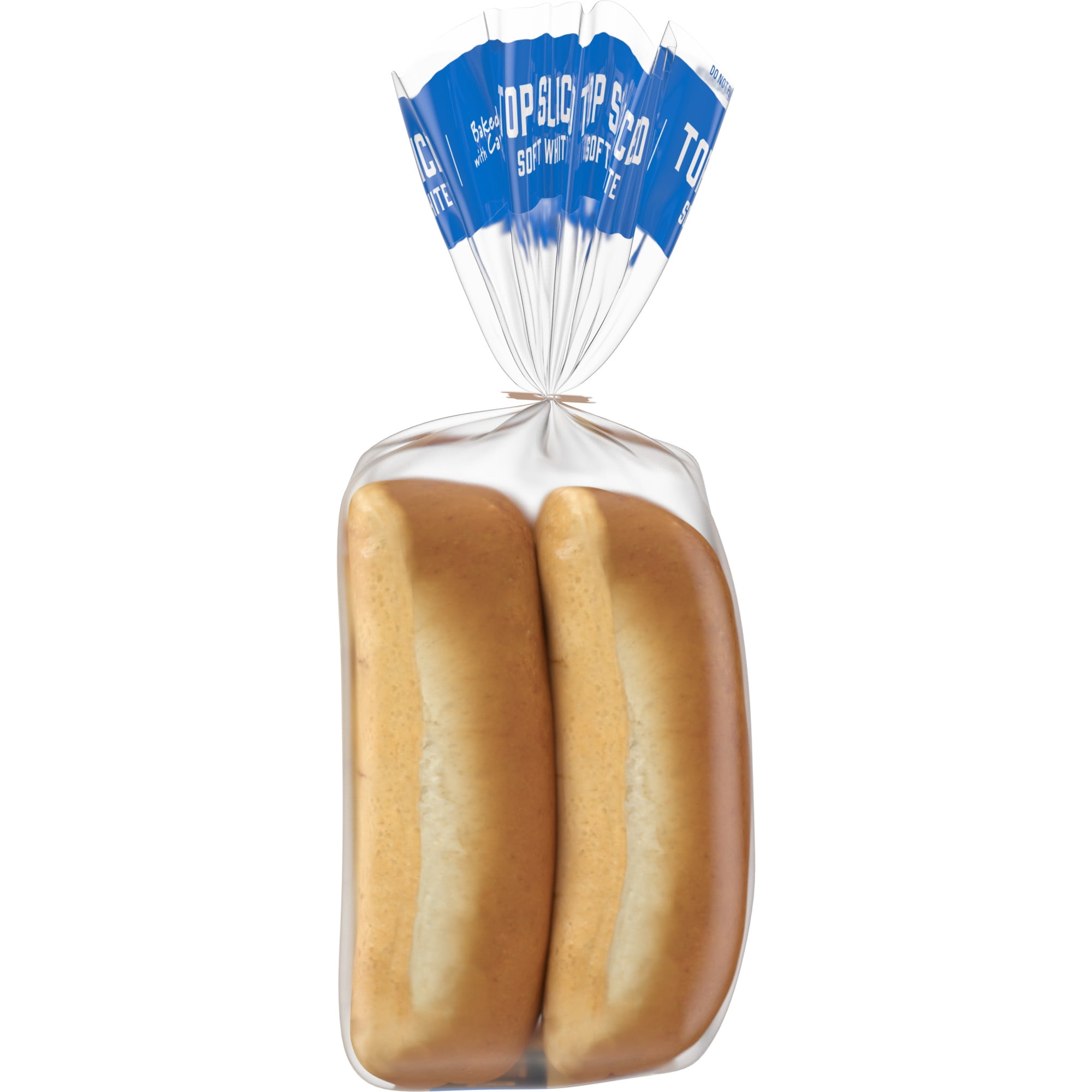 Pepperidge Farm White Hot Dog Buns, Top Sliced, 8-Pack Bag