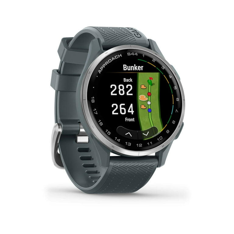 Garmin Approach S44, Essential Golf GPS Smartwatch, AMOLED