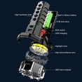 thumbnail image 1 of Linterna LED COB Camping Searchlight Hard Light 1200mAh Linterna de carga USB (A) Likrtyny Para estrenar, 1 of 9
