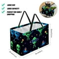 thumbnail image 2 of Alien Reusable Large Capacity Foldable Grocery Bags and Shopping Baskets made with Oxford Cloth, 2 of 7