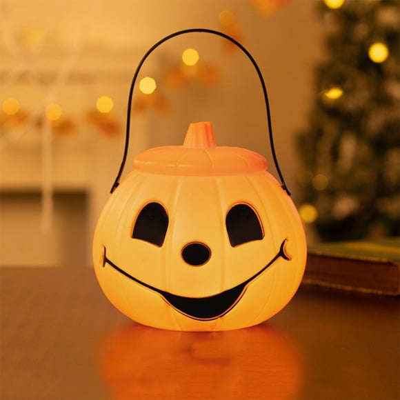 Boovnll Halloween Bucket Basket Bags, Horror & Novelty Pumpkin Trick or Treat Bags, Halloween Candy Bags Treat Bags for Kids, Halloween Basket, Halloween Treat Bags, Halloween Bags