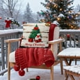 thumbnail image 1 of Fankiway Christmas Decorations for Tree Christmas Pillow Cover Holiday Decoration Sofa Decoration Linen Pillow Home Sofa Holiday Decoration Pillow Cover 45x45cm, 1 of 6