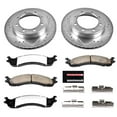 thumbnail image 3 of PowerStop Front Z36 Truck & Tow Carbon-Fiber Ceramic Brake Pad and Drilled and Slotted Rotor Kit Fits: FORD Select Models K5089-36, 3 of 9