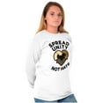 thumbnail image 3 of Spread Unity Not Hate Social Justice Long Sleeve TShirt Men Women Brisco Brands L, 3 of 6