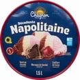 thumbnail image 3 of Chagnon Decadente Napolitaine Ice Cream 1.5 L, Three-color ice cream with chocolate and jams, 3 of 5