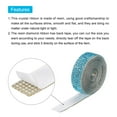 thumbnail image 4 of Unique Bargains 3Roll 1 Yard 8mm Self Adhesive Crystal Rhinestone Ribbon for Crafts Project, Lake Blue, 4 of 5