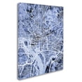 thumbnail image 2 of Trademark Fine Art "Washington DC Street Map B&W" Canvas Art by Michael Tompsett, 2 of 3
