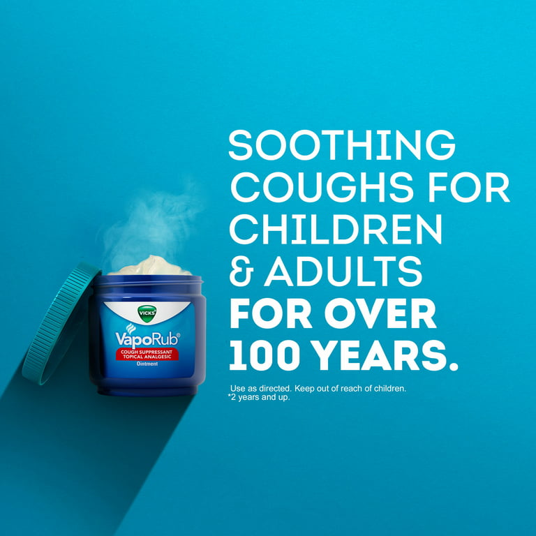 Vicks® VapoRub™ Children's Topical Cough Suppressant - Vicks