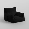 thumbnail image 4 of Loungie Fauteuil Poire en Mousse Confortable Nylon Intérieur/extérieur Auto-Expansible Résistant à l'Eau Noir, 4 of 9
