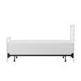 thumbnail image 6 of Hillsdale Furniture Ruby Textured White Metal Scroll Twin Bed, 6 of 12