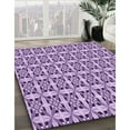 thumbnail image 2 of Ahgly Company Indoor Rectangle Patterned Blossom Pink Area Rugs, 5' x 7', 2 of 6