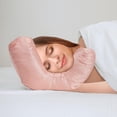 thumbnail image 2 of Almohada de Belleza NobiMart Lemniva Rosa Antiarrugas para Dormir de Lado, 2 of 6
