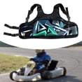 thumbnail image 4 of QSTDGVPW Adjustable Kids Karting Rib Protector Lightweight Sponge Armor Chest Safety Gear blue, 4 of 8