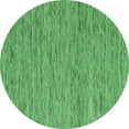 thumbnail image 1 of Ahgly Company Indoor Round Abstract Emerald Green Contemporary Area Rugs, 4' Round, 1 of 4