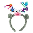 thumbnail image 2 of Diadema para disfraz de Halloween, aro de pelo de felpa, diadema divertida para mujeres, hombres, Carnaval Verde claro, 2 of 8