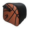 thumbnail image 4 of Bolso de hombro para baloncesto, bolsa de almacenamiento para fútbol, ​​Protector deportivo de cuero PU, práctico organizador cruzado de transporte a, 4 of 8